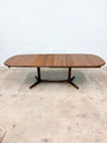 Danish Teak Expanding Dining Table, Benny Linden - Rehaus
