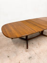 Danish Teak Expanding Dining Table, Benny Linden - Rehaus