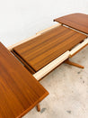 Danish Teak Expanding Dining Table, Skovby - Rehaus
