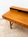 Danish Teak Flip - top Desk, Lovig Neilsen - Rehaus