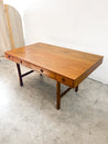 Danish Teak Flip - top Desk, Lovig Neilsen - Rehaus