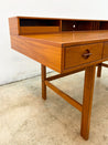 Danish Teak Flip - top Desk, Lovig Neilsen - Rehaus