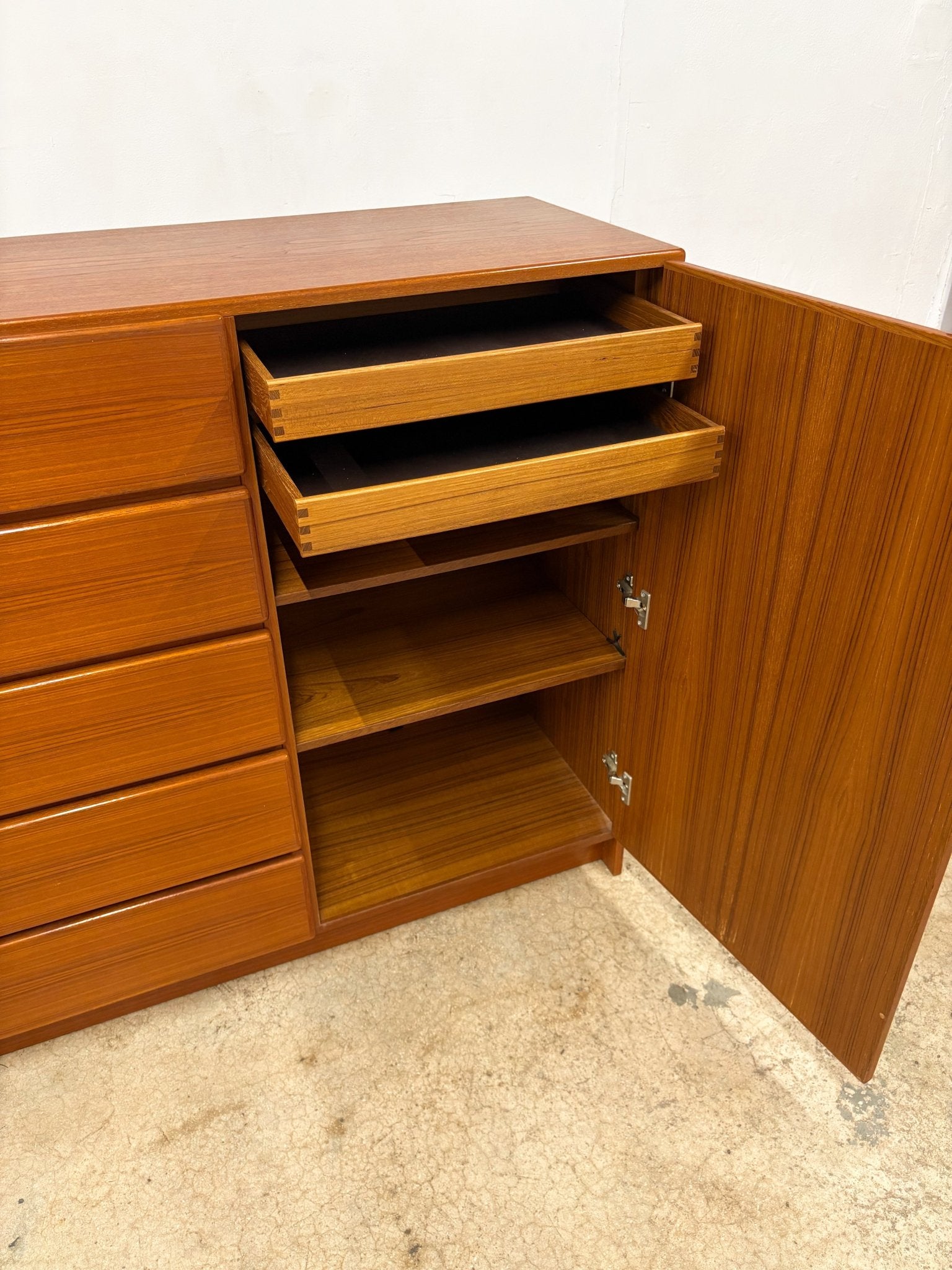 Danish Teak Gentlemen’s Chest, Scan Coll - Rehaus