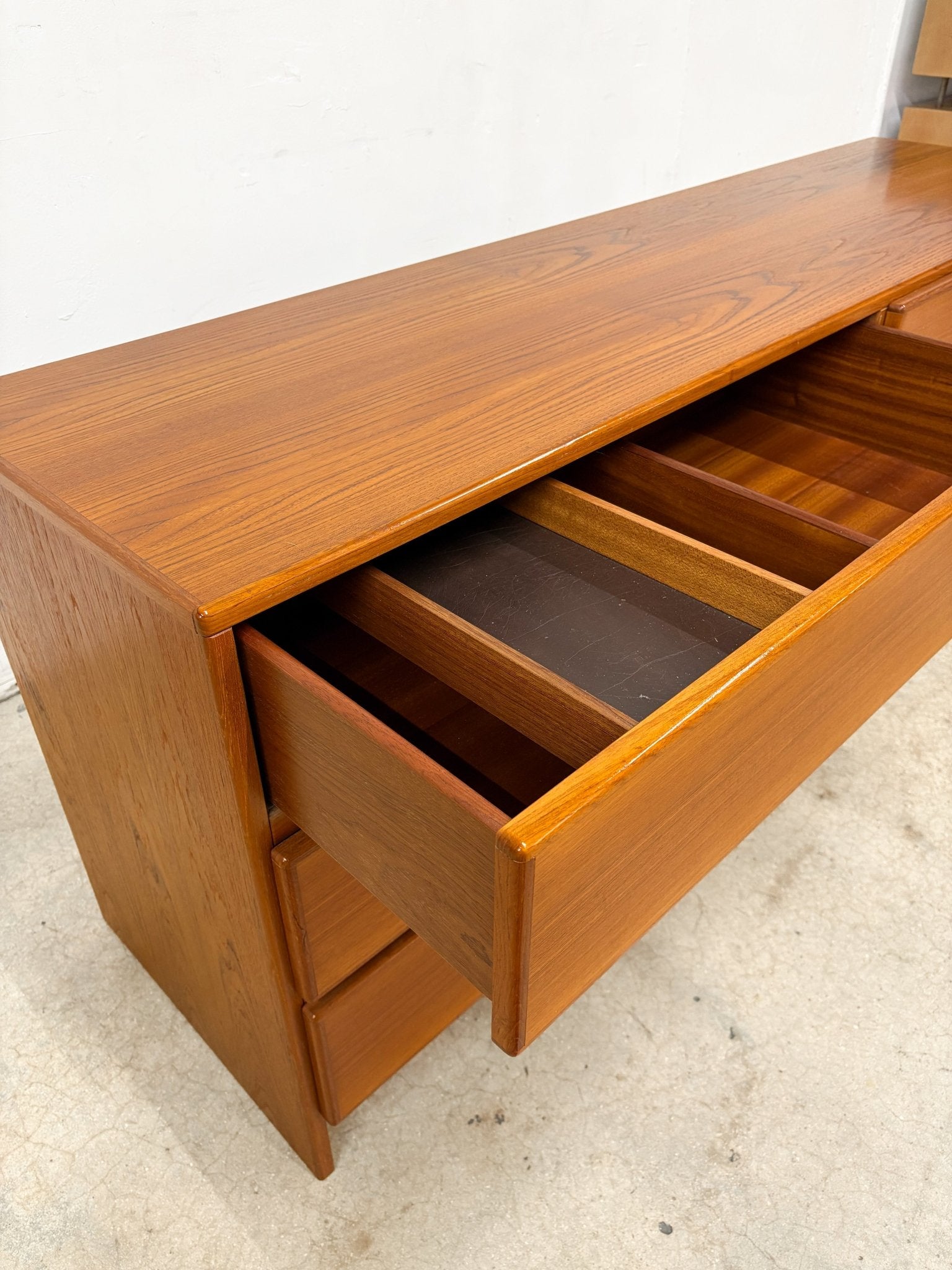 Danish Teak Lowboy Dresser, Scan Coll - Rehaus