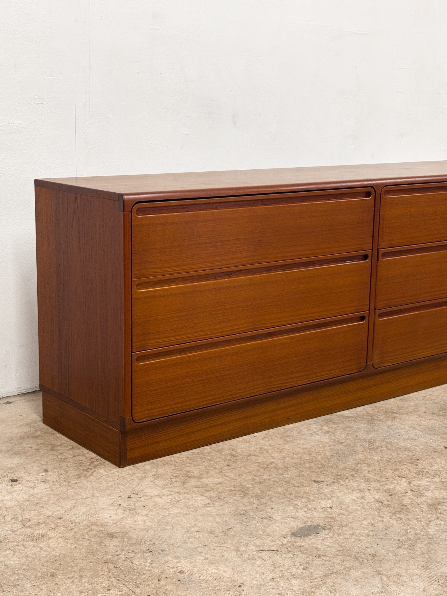 Danish Teak Lowboy Dresser, Torring - Rehaus