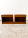 Danish Teak Nightstand Set - Rehaus