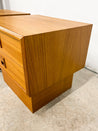 Danish Teak Nightstand Set - Rehaus