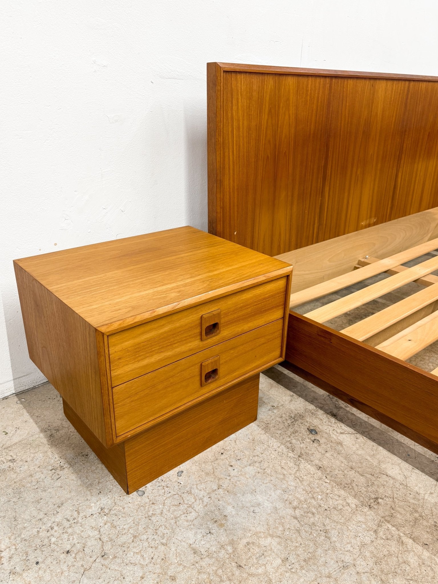 Danish Teak Nightstand Set - Rehaus
