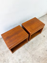 Danish Teak Nightstand Set - Rehaus