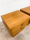Danish Teak Nightstand Set - Rehaus
