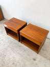 Danish Teak Nightstand Set - Rehaus