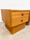 Danish Teak Nightstand Set - Rehaus