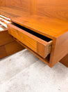 Danish Teak Platform Bed + Nightstands, Queen - Rehaus