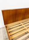 Danish Teak Platform Bed, Queen - Rehaus