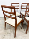 Danish Teak + Rosewood Dining Chairs (x8) - Rehaus