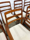 Danish Teak + Rosewood Dining Chairs (x8) - Rehaus