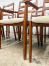 Danish Teak + Rosewood Dining Chairs (x8) - Rehaus