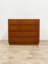 Danish Teak Small Chest of Drawers, Komfort - Rehaus