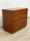 Danish Teak Small Chest of Drawers, Komfort - Rehaus