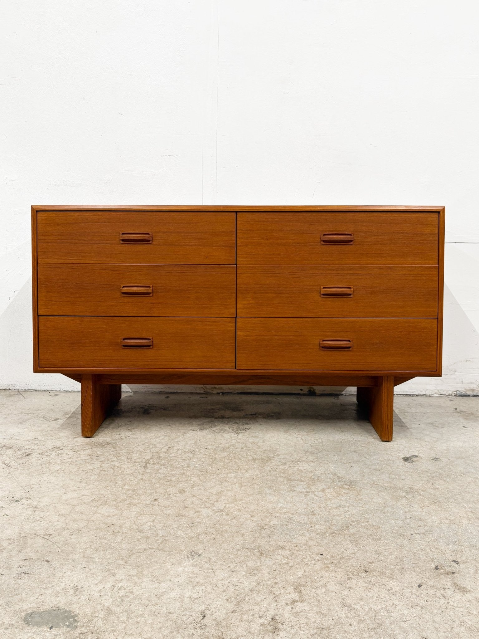 Danish Teak Small Lowboy Dresser - Rehaus