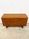 Danish Teak Small Lowboy Dresser - Rehaus