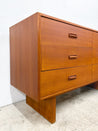 Danish Teak Small Lowboy Dresser - Rehaus