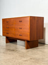 Danish Teak Small Lowboy Dresser - Rehaus