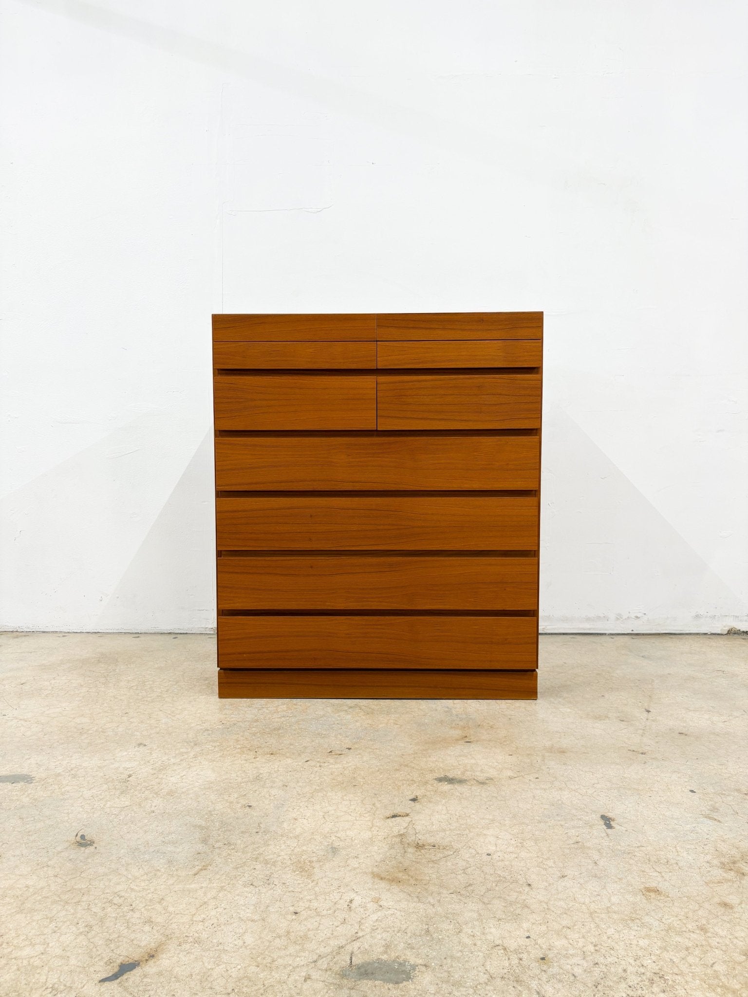 Danish Teak Tallboy, Møbelfabrik Iversen - Rehaus