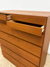 Danish Teak Tallboy, Møbelfabrik Iversen - Rehaus