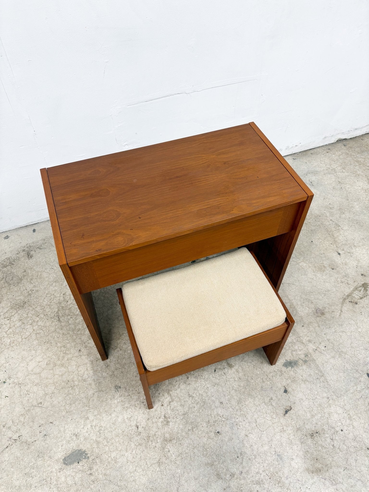 Danish Teak Vanity / Desk - Rehaus