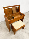 Danish Teak Vanity / Desk - Rehaus