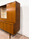 German Walnut Cabinet Hutch, Munker - Modell - Rehaus