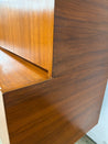 German Walnut Cabinet Hutch, Munker - Modell - Rehaus