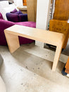 Grasscloth Console Table - Rehaus