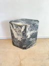 Gray Marble Pedestal / Table Base - Rehaus