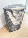 Gray Marble Pedestal / Table Base - Rehaus