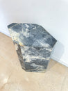 Gray Marble Pedestal / Table Base - Rehaus