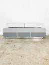 Gray + White Ombre Bubbly Waterfall Lowboy Dresser - Rehaus