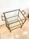 Hammered Iron Bar Cart - Rehaus