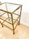 Hammered Iron Bar Cart - Rehaus