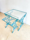 Iron Nesting Patio Tables - Rehaus