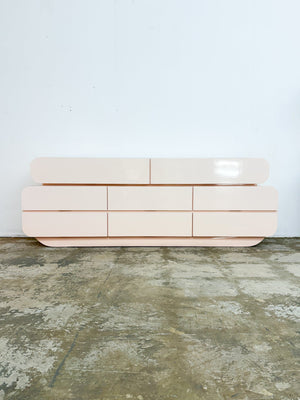 Light Pink Bubble Waterfall Dresser