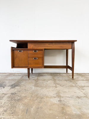 Mainline Walnut Writing Desk, Hooker