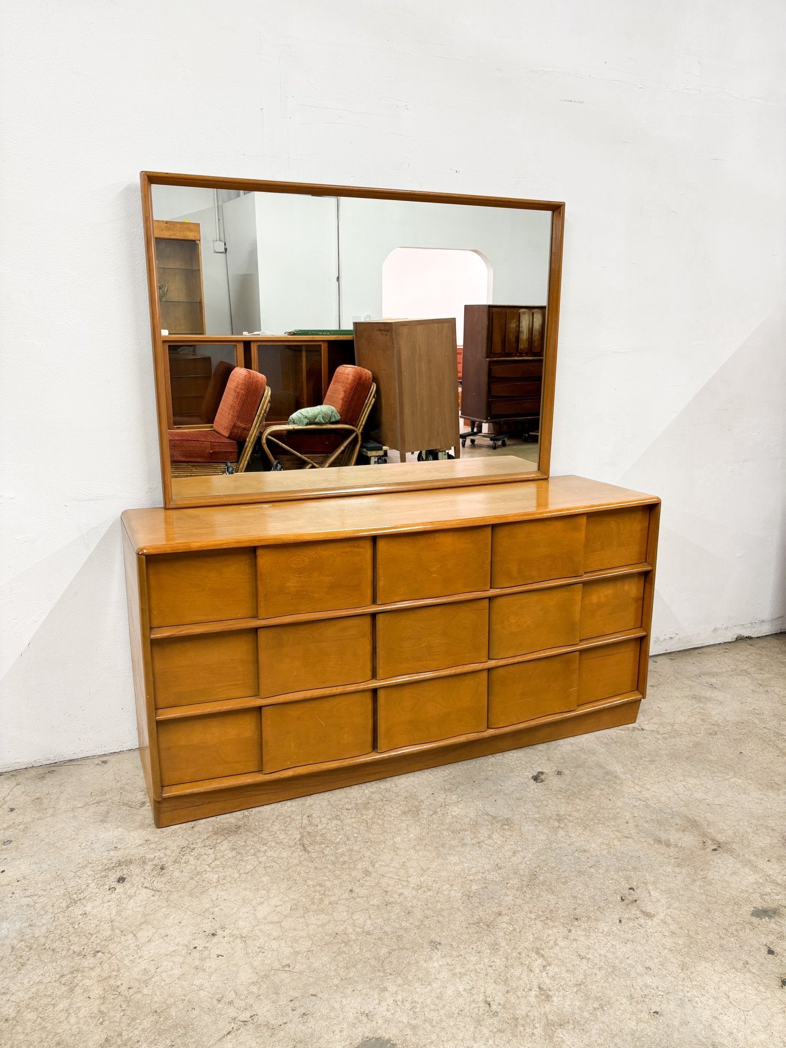 Maple Lowboy Dresser, Heywood Wakefield - Rehaus