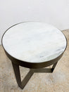 Marble + Metal Side Table - Rehaus