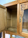 Oak + Marble Buffet Cabinet - Rehaus