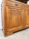 Oak + Marble Buffet Cabinet - Rehaus