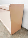 Peach Laminate Headboard + Nightstands - Rehaus