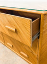 Pencil Reed Angular Lowboy Dresser - Rehaus