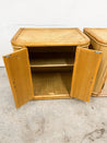 Pencil Reed Curved Nightstands - Rehaus